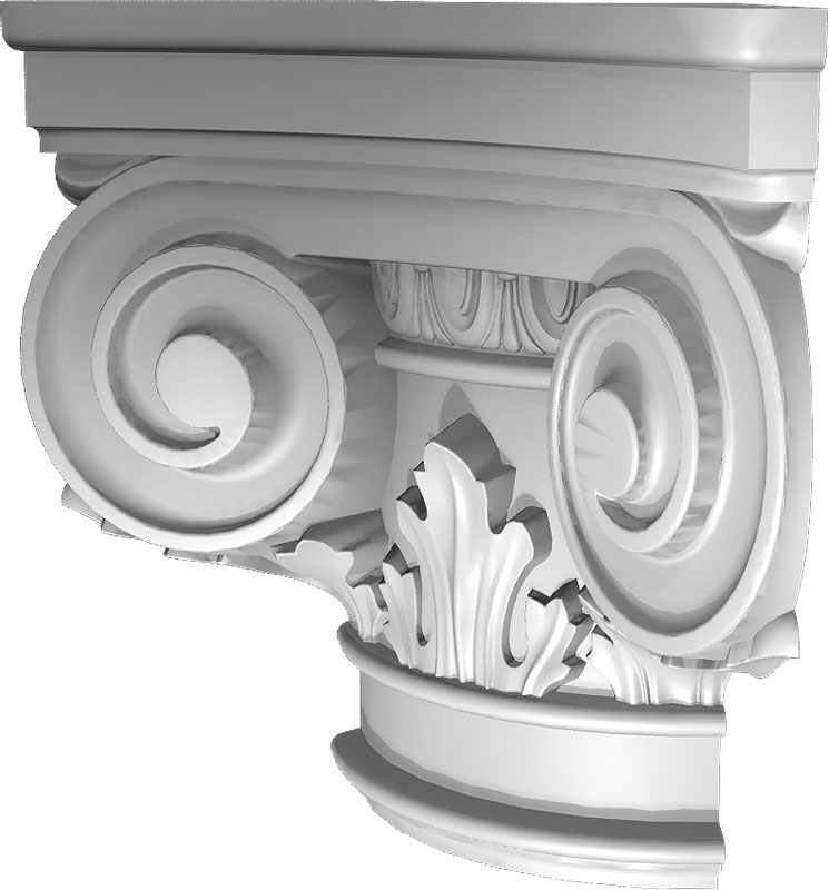 Декоративные колонны из полиуретана
