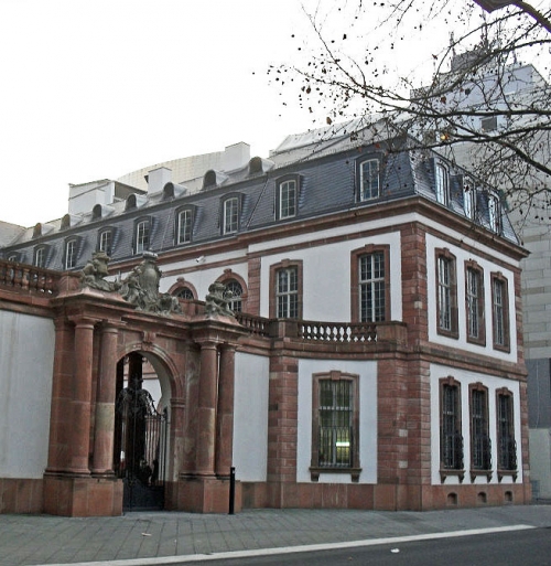 Дворец Турн-и-Таксис во Франкфурте-на-Майне (The Thurn und Taxis Palais, Frankfurt am Main, 1731-1739 гг.)