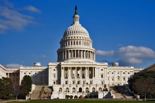 Капитолий, современный вид (The United States Capitol, Вашингтон,1803-1817 гг.)