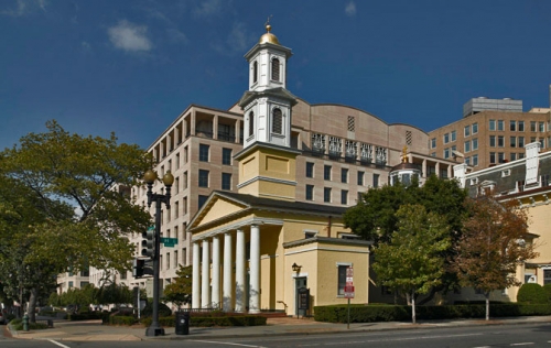 Епископальная Церковь Сен-Джонс, Вашингтон (St. John's Episcopal Church, 1801-1809 гг.)