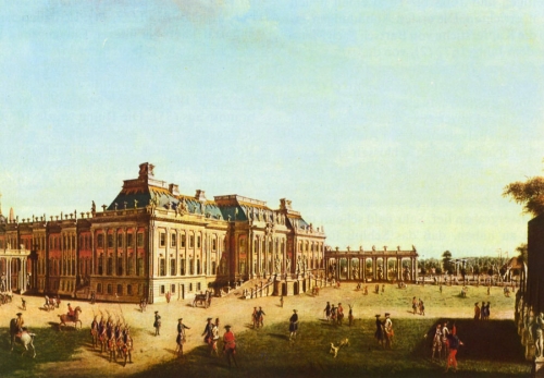 Потсдамский городской дворец (Potsdamer Stadtschloss)в 1773 году.