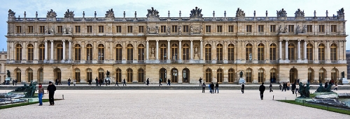 Версальский дворец, современный вид (Chateau de Versailles, 1624-1710 гг.)