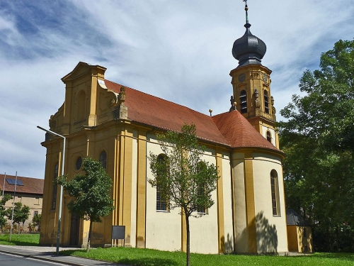 Церковь святой Троицы в поселке Гайбах (Gaibach), 1740-1745 гг.