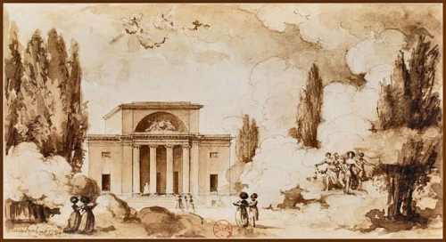 Отель балерины М.-М. Гимар (H&ocirc;tel Guimard in the Chauss&eacute;e d'Antin 1770 г.)