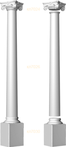 Фасадный декор: Колонна в сборе скл7050