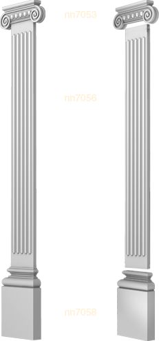 Фасадный декор: Пилястра в сборе спп7240