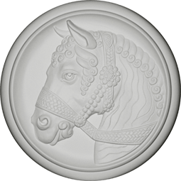 Фасадный декор: Барельеф «Лошадь»