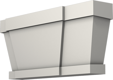 Фасадный декор: Капитель КМ-003 Л