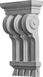 Фасадный декор: Консоль КС-055