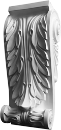 Фасадный декор: Консоль КС-020