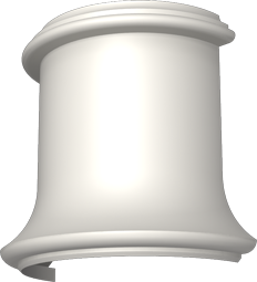 Фасадный декор: Капитель КПК-008 низ